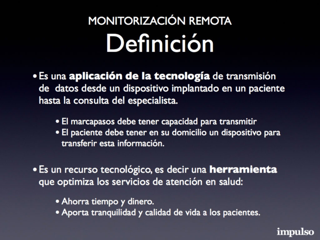 Figura 1: Monitorización remota: definición